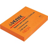 Блок  самоклеящийся, 51*76 мм, 100 л., deVENTE, неон,  оранжевый, 2010315