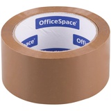 Клейкая лента упаковочная  48мм*66м, 45мкм, темная, OfficeSpace КЛ_18607