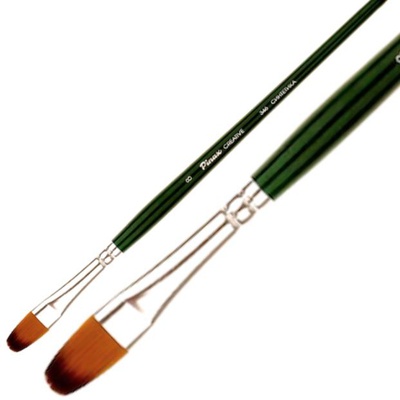 Кисть синтетика №8 плоскоовальная PINAX Creative, [346008]