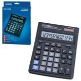 Калькулятор настольный CITIZEN SDC-554,14 разр, двойное питание ,199*153мм, оригинальный,  [250222]