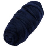 Шерсть для валяния Пехорка 50гр. 100% шерсть полутонкая, цвет: матросский синий  [199]