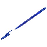 Ручка шариковая на масляной основе 0,7мм синяя Южная ночь, шестигранный корпус, полупрозрачный синий с блестками, РШ-30390