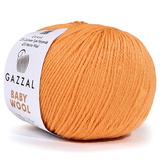 Пряжа Gazzal Baby Wool 50г/175м (40%акрил /40%мериносовая шерсть /20%кашемир ПА) 837