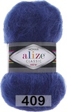 Пряжа Ализе Mohair Classic new 100гр/200м (51%акрил / 25%мохер / 24%шерсть) (409)