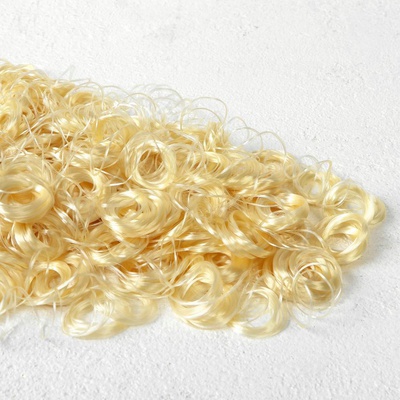 Волосы для кукол "Кудряшки" 70 гр., размер завитка 1 см, цвет D702 4493771