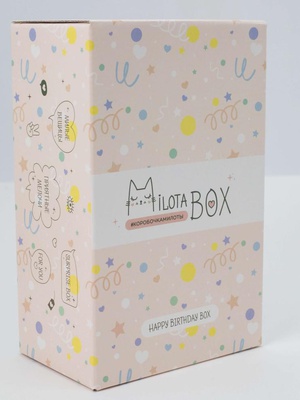Коробочка Милоты Milota BOX  mini ''Happy Birthday Box'', MBS023