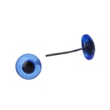 Глаза для игрушек стеклянные на металлической ножке голубой, 10мм, 4шт,  [4304708]