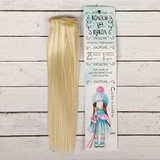 Волосы - тресс для кукол "Прямые" длина волос 25 см, ширина 100 см, цвет № 613А 2294915   