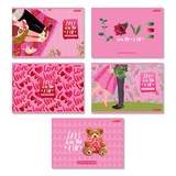 Альбом для рисования 48л. А4 на скобе "Время любви", (SVETOCH) [48АЛСК4_1_3_9_000264]