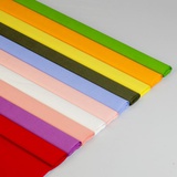 Цветная бумага КРЕПИРОВАННАЯ BRAUBERG, ПЛОТНАЯ, растяжение до 45%, 32г/м,рулон,,50*250см,