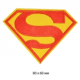 Термоаппликация 8х6см Супергерой,  [TBY.S16]