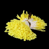 Тычинки для искусственных цветов "Пушистые жёлтые" длина 6 см (набор 170 шт) 3395159