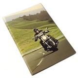 Обложка для автодокументов №12 мотоциклист,  [93174]