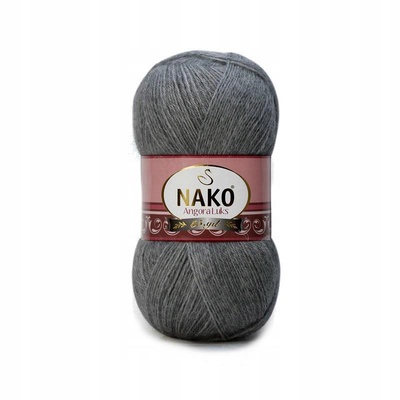 Пряжа NAKO Angora Luks 100г/550м (5%мохер, 15%шерсть, 80%акрил) 3468