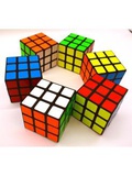 Кубик-Головоломка 3 х 3 грань 5,5см Классический, цвет микс, ULTIMATE CHALLENGE 3+