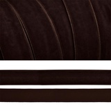 Лента бархатная (нейлон) 2.0см / 1м коричневый