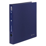 Папка 2 кольца 40мм Br диагональ, 0,9мм, темно - синяя ( до250 л. ) 221348
