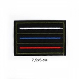 Термоаппликация 7,5х5смсм, TBY.FLAG.11