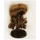 Волосы для кукол (косички длинные) d10 см коричневый/медный Астра,  [7714539 коричневый]