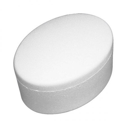 Шкатулка из пенопласта овал 15,5 х 11,5см х 7,5см