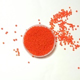 Стеклянный бисер Colibry 20г непрозрачный матовый оранжевый (172)