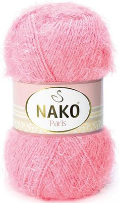 Пряжа NAKO PARIS 100г/245м (60%полиамид/40%акрил), коралл розовый [3294]