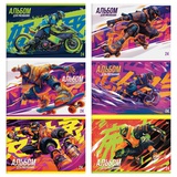 Альбом для рисования 24л. А5 на скобе BG "Для мальчиков", 100 г/м2, мелованный картон, мягкий переплёт, [АР5ск24 06391]
