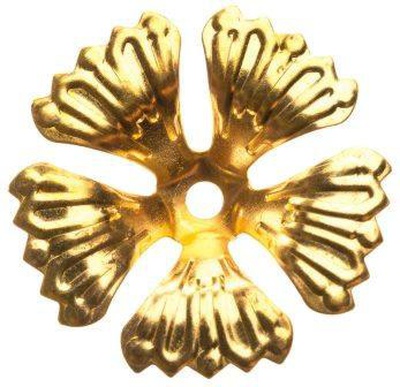 Розетка для бус Астра FIN1282 16*4мм 30шт. латунь (металл) 7709537