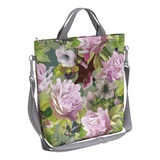 Сумка-шоппер ErichKrause® Tote 14L Garden Flower, (ткань) на молнии, ЕК54754