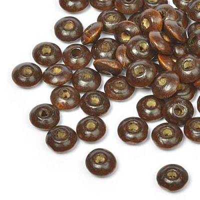 Деревянные бусины в упаковке MAGIC HOBBY MG-B478.1 4х8мм. d-2мм 10гр. 