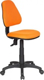 Кресло детское без подлокотников KD-4/TW-96-1, ткань: сетчатая, оранжевый ( до 100кг )