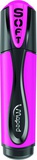Текстовыделитель 1-5 мм MAPED " FLUO PEP'S CORE ULTRA SOFT ", гибкий наконечник, розовый, 746036