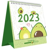 Календарь-домик 2023г., на гребне, MESHU "Avocado"  [MS_43587]