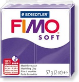 Глина полимерная FIMO Soft, запекаемая в печке, 56 гр., сливовый, шк809775