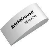 Ластик ErichKrause"Sensor White", форма капли, термопластичная резина, 50*18*23мм EK35532