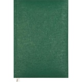 Ежедневник А5 недатированный 160л. "Attomex. Lancaster", зеленый, белая бумага 70 г/м², печать в 1 краску, твердая обложка из балакрона с поролоном, тиснение фольгой, перфорация, 2 ляссе, в термоусадочной пленке [2034861]