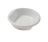 Одноразовая тарелка суповая 0,5л, белая ПС ( комплект 50 шт. ), холодное/горячее 004673