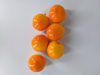 Декоративный элемент Мандарин 5 см, 6шт. [125370]