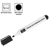 Маркер для белых досок OfficeSpace черный, пулевидный, 3мм, 324655