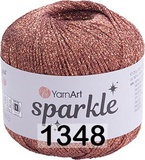 Пряжа YarnArt Sparkle 25г/160м (60% металлик полиэстер, 40% полиамид) 1348