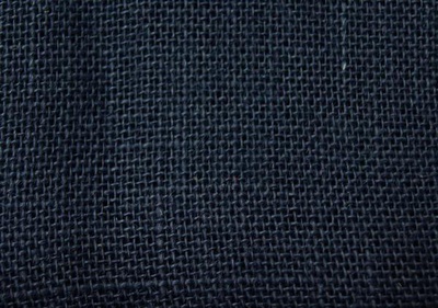 Ткань Рогожка-01 100% лен 50х50см черный,  [24332]