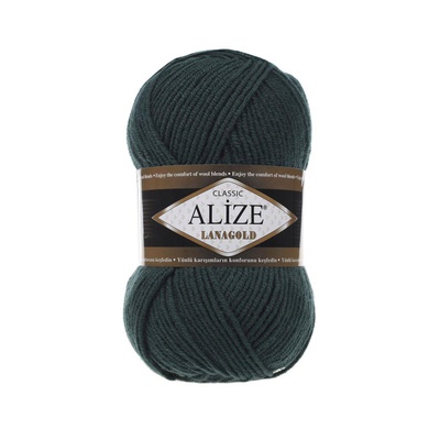 Пряжа Ализе Lanagold classic 100г/240м (51% акрил / 49% шерсть) 426