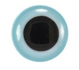 Глаза винтовые с заглушками, кристальные 2 пары, цвет светло-голубой, 4,5мм, [CRE-4-5]