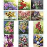 Алмазная мозаика 40х50см deVENTE. Flowers, "Тюльпаны", полная выкладка, на подрамнике (9071703)