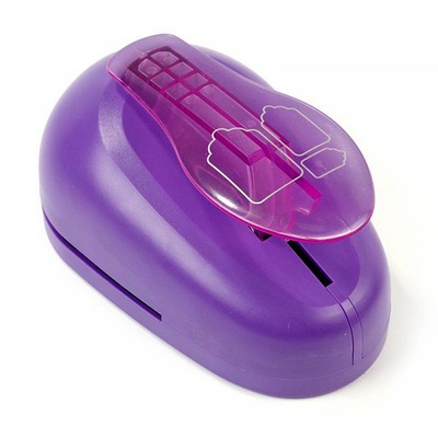 Дырокол-пробойник d=7.6 см (3") CD-99XXL-23/33 160-240г/м2 для проделывания декоративных отверстий