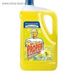 Средство для мытья пола 5л MR. PROPER (Мистер Пропер), дезинфицирующее, 81451806