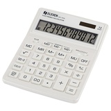 Калькулятор настольный Eleven SDC-444X-WH, 12-разрядный, двойное питание, 155*204*33мм, белый, [339203]