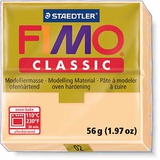 Глина полимерная FIMO Classic, запекаемая в печке, 56 гр., шампань, шк800123