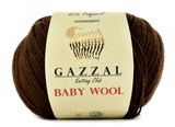 Пряжа Gazzal Baby Wool 50г/175м (40%акрил /40%мериносовая шерсть /20%кашемир ПА) 807