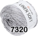 Пряжа Yarnart Linen soft 100г/272м (30% лен, 36% вискоза, 34% хлопок), 7320